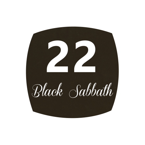 Vip 1 Step Revolution - n° 22 Black Sabbath