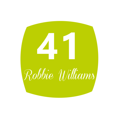 Vip 1 Step Revolution - n° 41 Robbie Williams