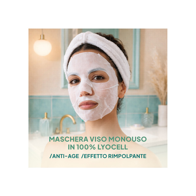 Maschera in Tessuto - Collagene Marino