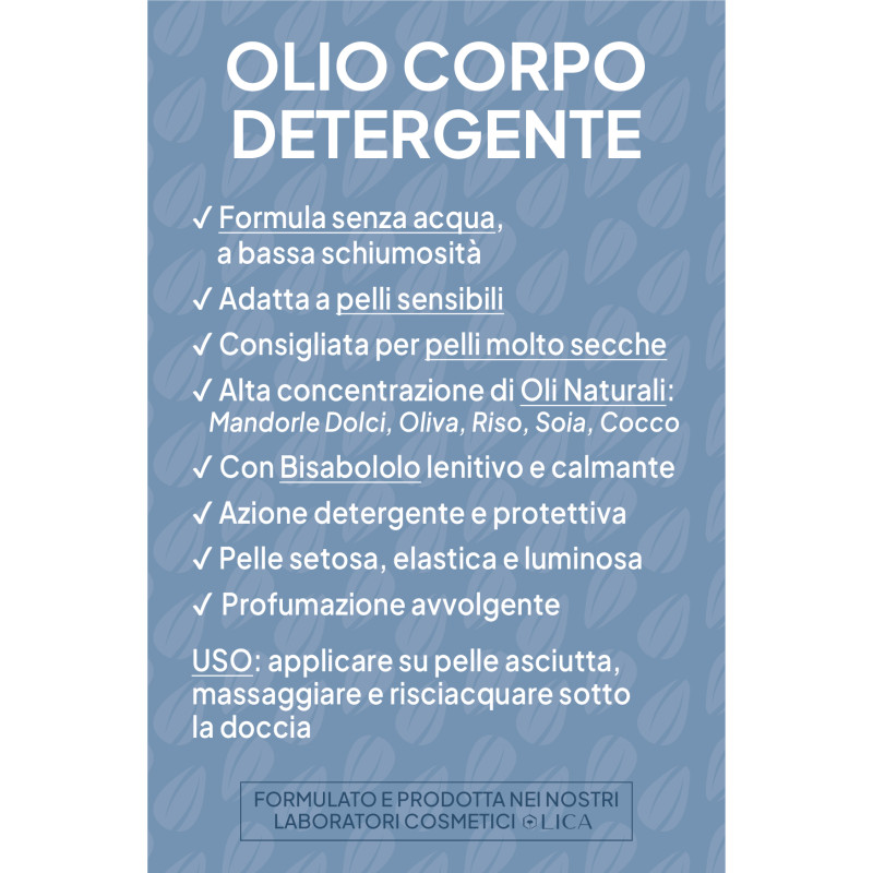 Olio Corpo Detergente "Carezza di Mandorle"