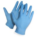 GUANTI IN NITRILE BLU